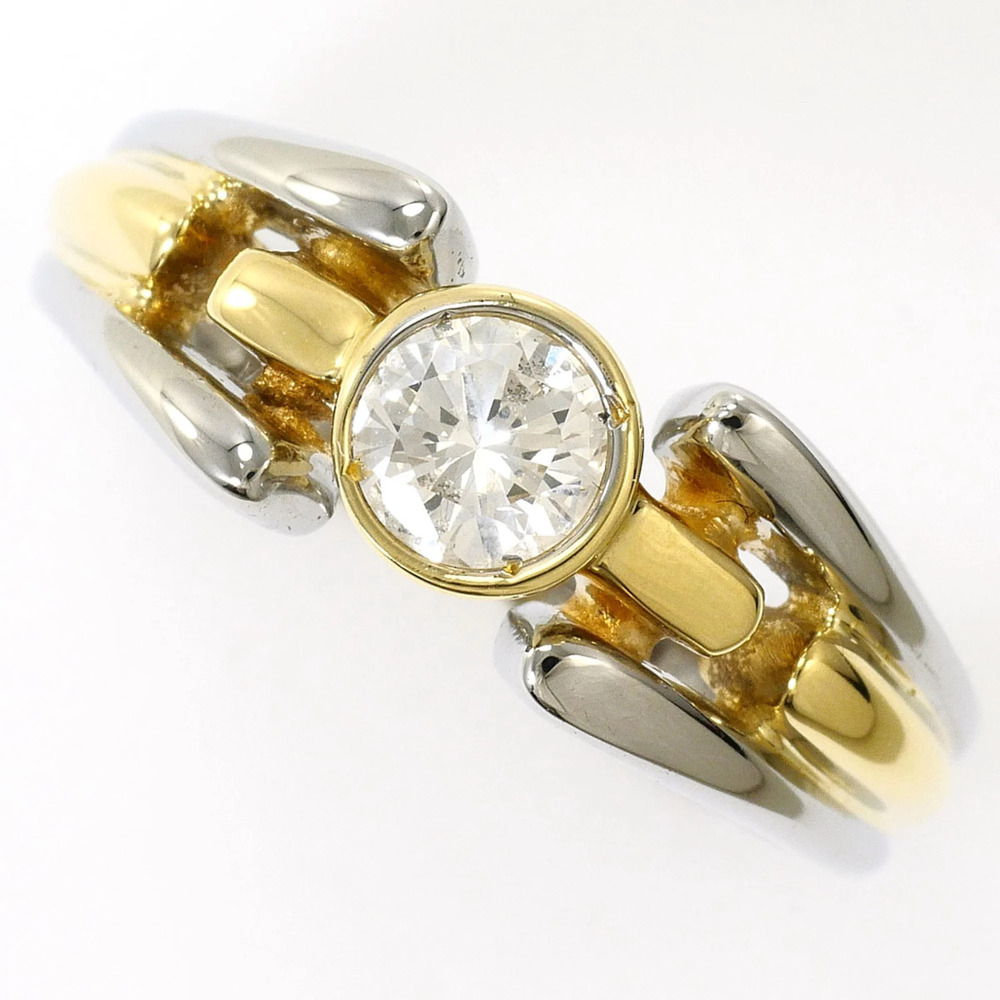 VINTAGE 18k Gold Diamond Ring